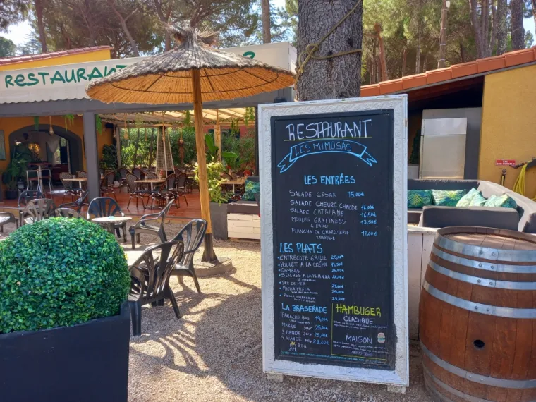 camping avec restaurant , snack, glaces, cocktails et bien plus..., Argelès-sur-Mer, Domaine des Mimosas