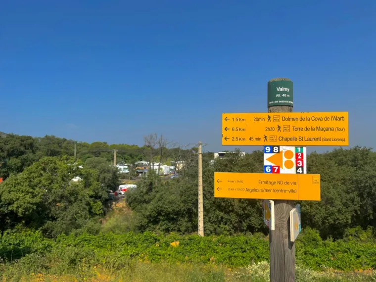 Randonnées et Enduro au départ du Domaine Camping des Mimosas, Argelès-sur-Mer, Domaine des Mimosas