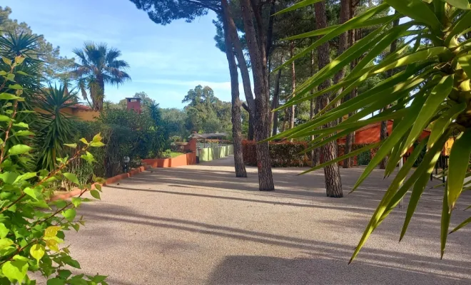 CAMPING AU COEUR DE LA NATURE AVEC PISCINE ET RESTAURANT., Argelès-sur-Mer, Domaine des Mimosas