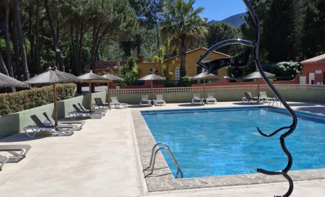 CAMPING AVEC PISCINE ET BAR RESTAURANT, Argelès-sur-Mer, Domaine des Mimosas